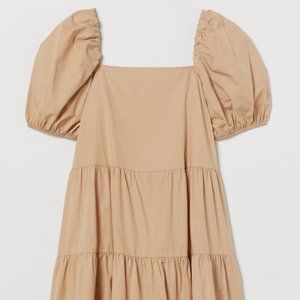 H&M ruffle sleeved plus size dress
